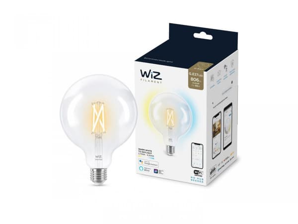 BEC smart LED Philips, soclu E27, putere 7W, forma sferic, lumina alb calda, alb rece, alimentare 220 - 240 V, "000008718699786717" (timbru verde 0.45