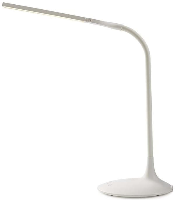 NEDIS LED lampička/ dobíjecí/ 5VDC/ dotykové funkce/ přirozená, studená, teplá bílá/ stmívatelná/ 280 lm/ bílá