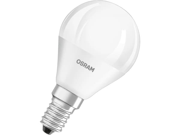 OSRAM 4058075832084 LED (RGB)-lamp EEK F (A - G) E14 Dråbeform 4.9 W = 40 W Varmhvid (Ø x L) 45 mm x 79 mm 1 stk
