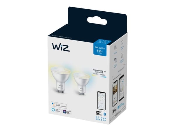 Wi-Fi BLE 50W 50W GU10 927-65 TW 2PF/6