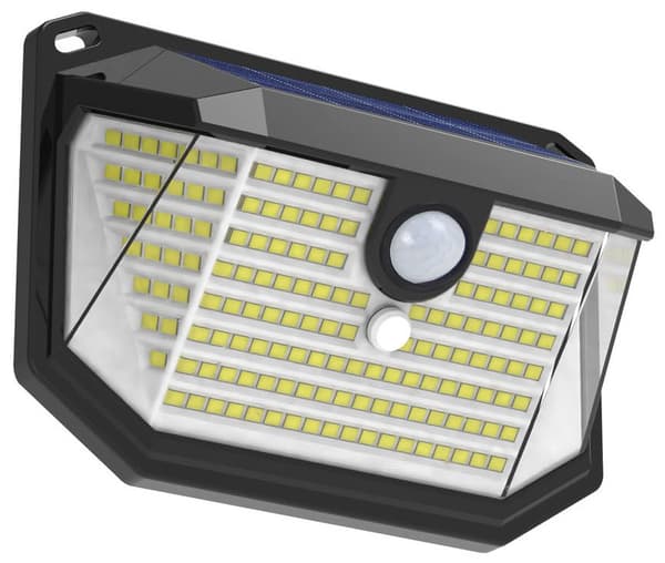 IMMAX SIDE venkovní solární nástěnné LED osvětlení s PIR čidlem, 4W
