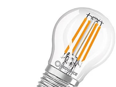 LEDVANCE LED krone filament - 806lm 5,5W/827 (60W) E27
