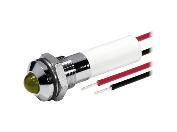 CML 19040252/6 LED-signallampe Gul 12 V/DC 32 mcd