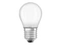 Miniatyrbilde 1 av 5: OSRAM LED STAR - LED-filamentlyspære - form: P40 - mattslipt finish - E27 - 4 W (ekvivalent 40 W) - klasse E - kjølilg hvitt lys - 4000 K