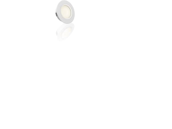 Yksi 70 kalustepaikka 3,5W. 260lm 2700K. Levityskulma: 100°. IP44. 350mA STANDARDI