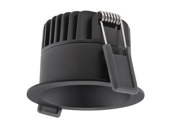 LEDVANCE Spot Darklight Power Select DIM IP44 680lm 8W/930 sort UGR19 36°