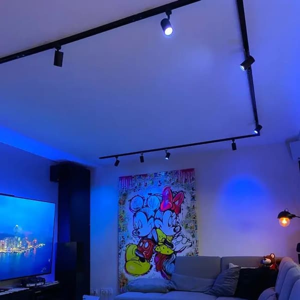 GU10 smart dimbar RGB och CCT LED-lampa, 4,9W - 100Â° - 10-pack