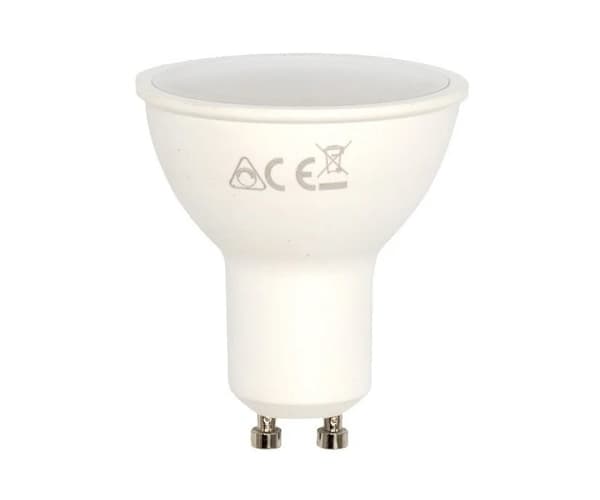GU10 smart dimbar RGB och CCT LED-lampa, 4,9W - 100Â° - 10-pack