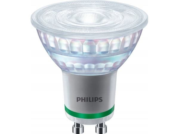 Philips - LED-spotlight - form: PAR16 - klar finish - GU10 - 2.1 W (motsvarande 50 W) - klass A - varmt vitt ljus - 2700 K