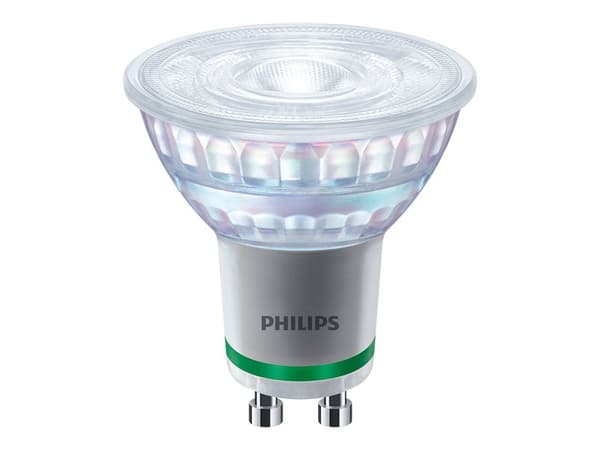 Philips - LED-spotlight - form: PAR16 - klar finish - GU10 - 2.1 W (motsvarande 50 W) - klass A - varmt vitt ljus - 2700 K