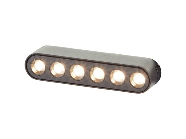 Brilliant Click&Shine Blank Spot 6W schwarz LED-skinnespot 6 W LED modul Sort