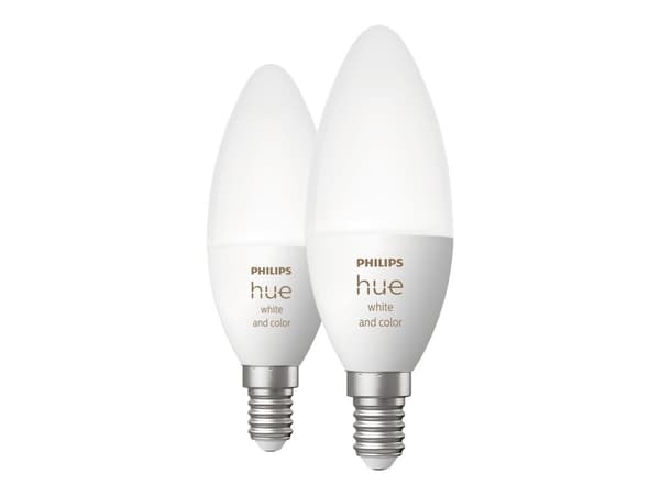 Philips Hue E14 5,3W RGBW swieczka 2-p