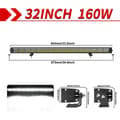 Pikkukuva 2 / 2: Otsikko: CO LIGHT 52 ECE R112 R10 R7 Off Road LED Bar 12V 24V Auton valo baari ATV Barra 4x4 Kattotyövalo Lada Niva Tuning Kuorma-auto SUV, Vain johto