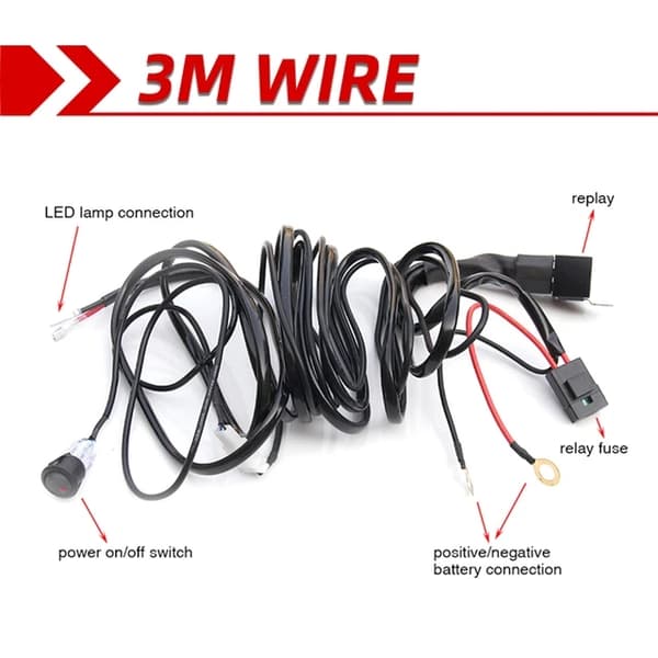 Otsikko: CO LIGHT 52 ECE R112 R10 R7 Off Road LED Bar 12V 24V Auton valo baari ATV Barra 4x4 Kattotyövalo Lada Niva Tuning Kuorma-auto SUV, Vain johto