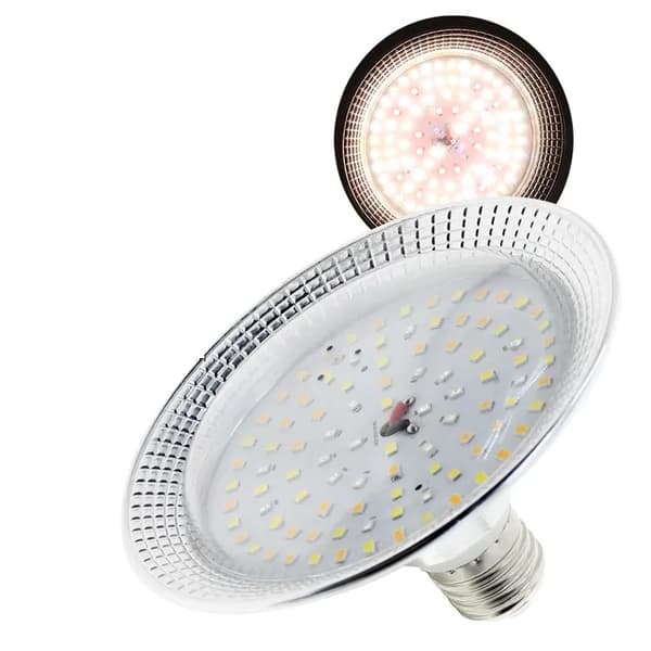 Växtlampa LED, 18W PRO Sunlight, full spektrum odlingslampa - e27