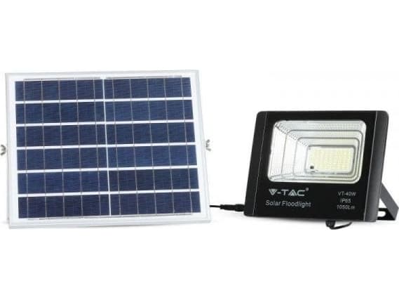 V-TAC 16W IP65 Solar LED VT-40W 6000K 1050lm