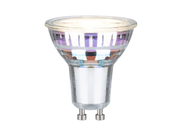 Paulmann 29192 LED (RGB)-valaisin EEK A (A - G) GU10 2,5 W Varmhvid (Ø x K) 50 mm x 54 mm 1 stk 1 stk
