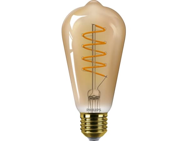 Philips Hehkulamppu (himmennettävä), 4 W, 25 W, E27, 250 lm, 15000 h, Flame