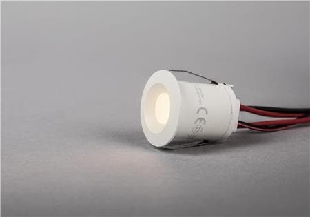Core Smart LED-minidownlight 15° Hvid 2700K, 20 lm Ra>90, SDCM3, 1,2W, 350mA. Klemrække 4x0,2-0,75mm2. PROFESSIONEL