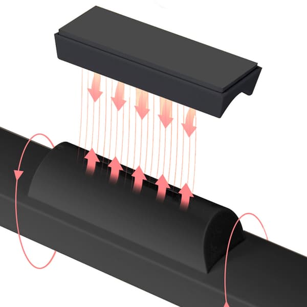 XO Genopladelig LED-lampe med magnetisk montering og fjernbetjening