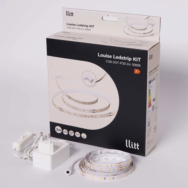 Llitt Louise Ledstrip kit COB-LED DOT IP20 2m 3000K