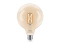 Miniatyrbilde 3 av 4: Philips Smart - LED-filamentlyspære - form: G125 - klar finish - E27 - 7 W (ekvivalent 60 W) - klasse E - avstembar hvit - 2700-6500 K