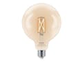 Miniatyrbilde 2 av 4: Philips Smart - LED-filamentlyspære - form: G125 - klar finish - E27 - 7 W (ekvivalent 60 W) - klasse E - avstembar hvit - 2700-6500 K