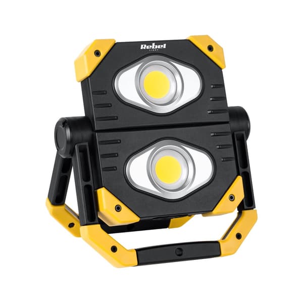 2XCOB kannettava LED-kohdevalo