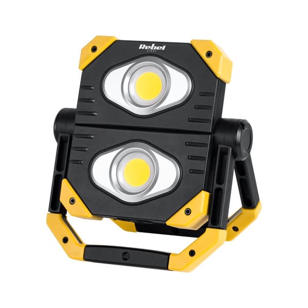 2XCOB kannettava LED-kohdevalo