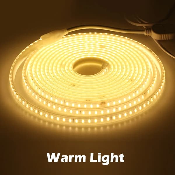 LED-remsa, 120 LED-lampor, Vattentät, Svart, 41-50W