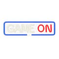 Miniatyrbilde 2 av 5: LED Neon Lysskilt "Game On" med Dimmer og USB-strømforsyning