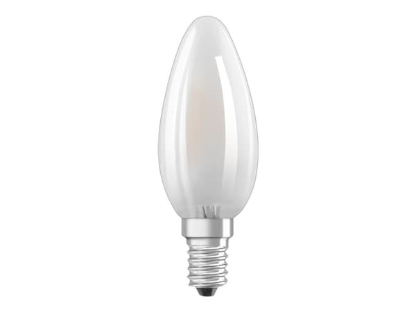 OSRAM LED SUPERSTAR - LED-glödlampa - form: B25 - glaserad finish - E14 - 2.8 W (motsvarande 25 W) - klass F - varmt vitt ljus - 2700 K