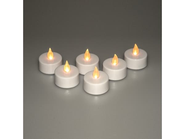 Realpower RealPower LED-Telicht TL-6 julepynt, 6er Pack