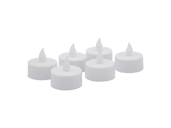 Realpower RealPower LED-Telicht TL-6 julepynt, 6er Pack