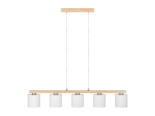EGLO CASTRALVO LANGBORD E27 5L BS/TRÆ/HVID FSC