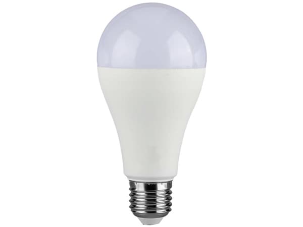 V-TAC 214453 LED (RGB)-lamp EEK F (A - G) E27 15 W Varmhvid (Ø x L) 125 mm x 64 mm 1 stk