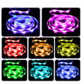 Miniatyrbillede 3 af 4: INF 44-tast RGB LED-lysstrimler med fjernbetjening, Bluetooth-app og musiksynkronisering
