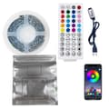 Miniatyrbillede 1 af 2: INF 44-tast RGB LED-lysstrimler med fjernbetjening, Bluetooth-app og musiksynkronisering
