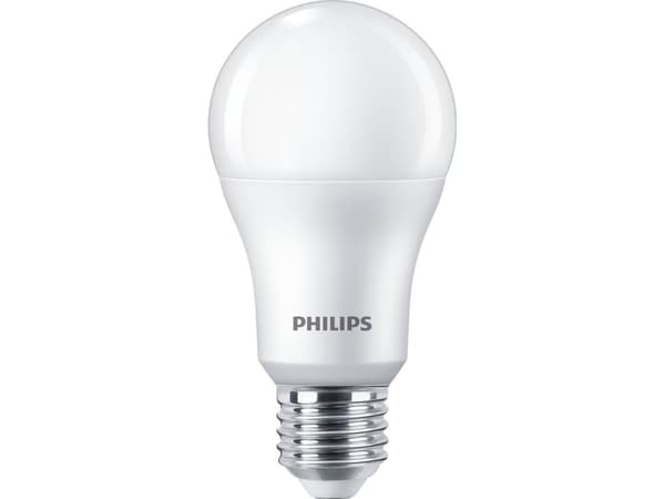 Philips - LED-glödlampa - form: A67 - glaserad finish - E27 - 13 W (motsvarande 100 W) - klass E - varmt vitt ljus - 2700 K (paket om 2)