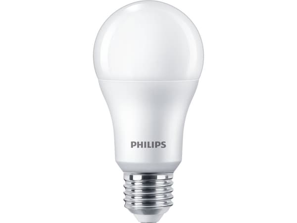 Philips - LED-glödlampa - form: A67 - glaserad finish - E27 - 13 W (motsvarande 100 W) - klass E - varmt vitt ljus - 2700 K (paket om 2)