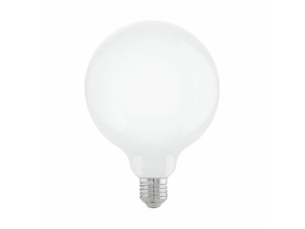 EGLO E27 LED G125 opal globuspære med varmt hvitt lys