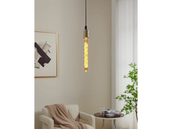EGLO E27 T30 DECO SPIRAL 4W 180LM 1600K DÆMPB. RAV