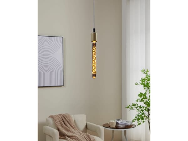 EGLO E27 T30 DECO SPIRAL 4W 50LM 1700K DÆMPB. RØYKET