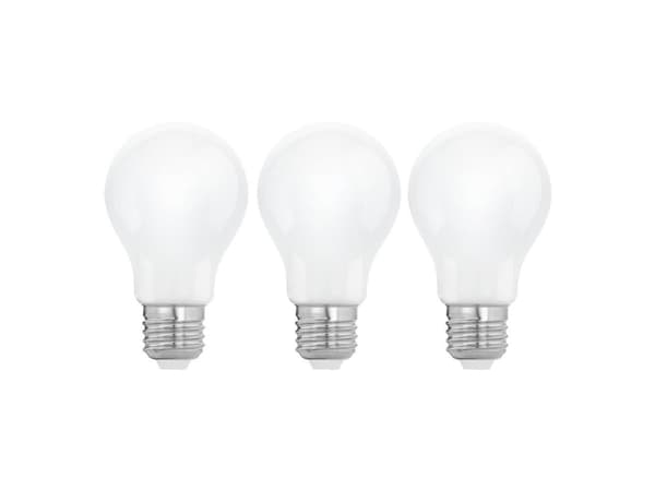 EGLO E27 A60 7W 806LM 2700K 3 STK OPAL