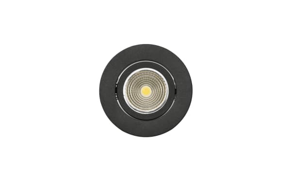 EGLO SALICETO INDBYG. KIP Ø88 450LM 4000K DÆMPB. SORT
