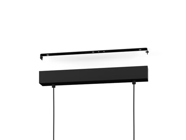 EGLO BOYAL LANGBORD DÆMPB. SORT/NATUR FSC
