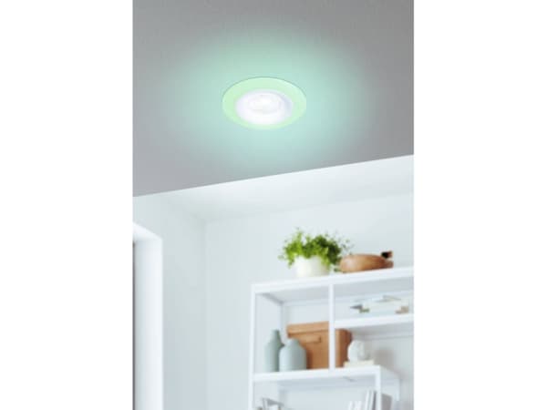 EGLO CALONGE UPOTUSSARJA Ø98 3X520LM+RGB EDGE REMOTE VALKOINEN