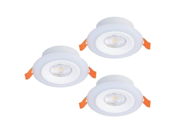EGLO CALONGE UPOTUSSARJA Ø98 3X520LM+RGB EDGE REMOTE VALKOINEN
