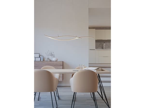 EGLO GRISOLIA LANGBORD L1400 20W 2500LM 4000K TRÆFARVET