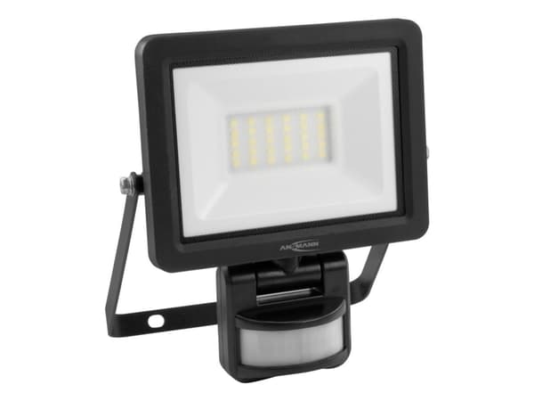 Ansmann WFL20W-S, 20 W, LED, IP65, Svart